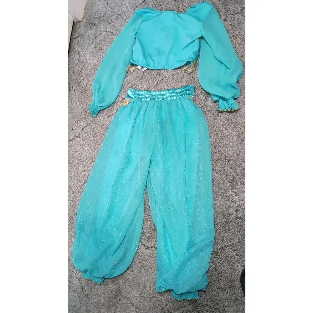 Disney Princess Jasmine Halloween Costume Girls 5/6(1086) - Picture 4 of 8